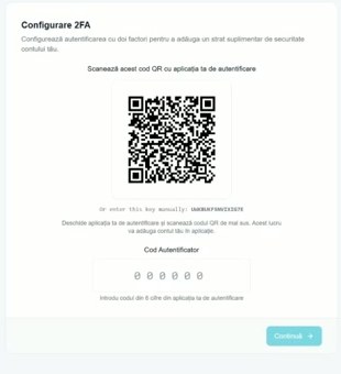 2FA QR code